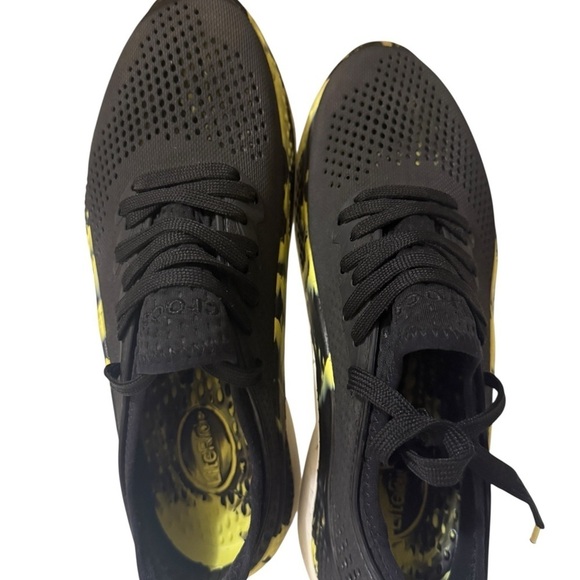 Crocs LiteRide 360 Pacer Sneakers Men\'s Black Citrus Lace-Up size Crocs size 7 main image 14